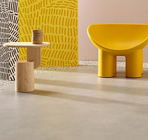 Forbo Sarlon Material 19dB 651T4319 silver slabstone фото 3 | FLOORDEALER